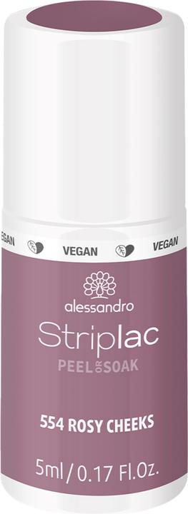 Image du produit Alessandro Frozen Beauty - Striplac Peel or Soak Rosy Cheeks (Rose, Vernis couleur)