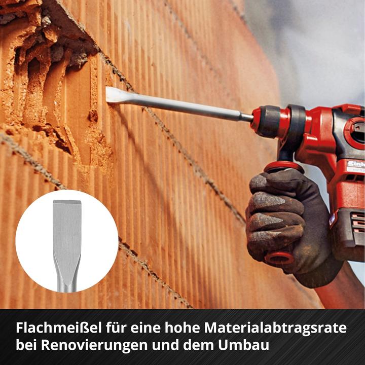 Actual product image Einhell SDS-Plus chisel set 247205, 250 mm, 4-piece