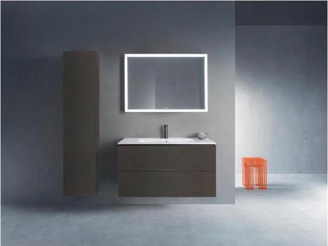 Actual product image Duravit Vanity unit L-CUBE 1020x481x550mm dark brushed oak (102 x 48.10 x 55 cm)