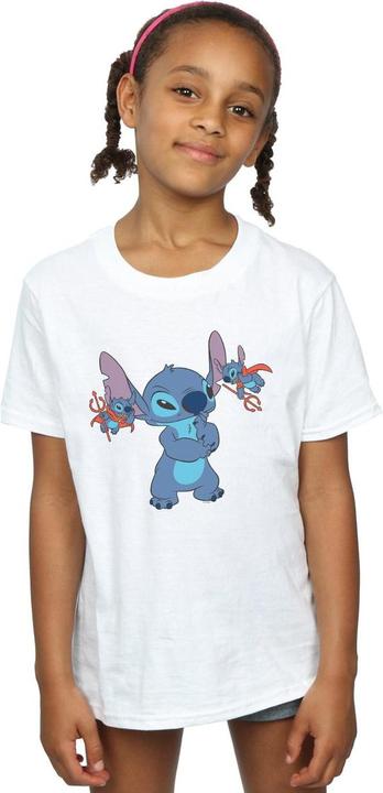 Image du produit Disney - T-shirt LILO AND STITCH LITTLE DEVILS - Fille (116)