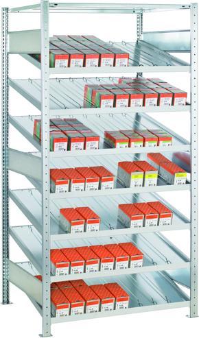 Produktbild Schulte Lagertechnik Kanban Anbau-Regal MULTIplus150