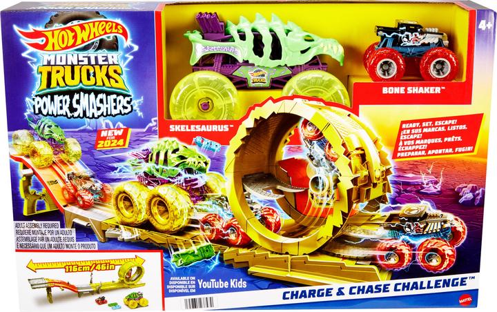 Produktbild Hot Wheels Monster Trucks Power Verfolgungsjagd