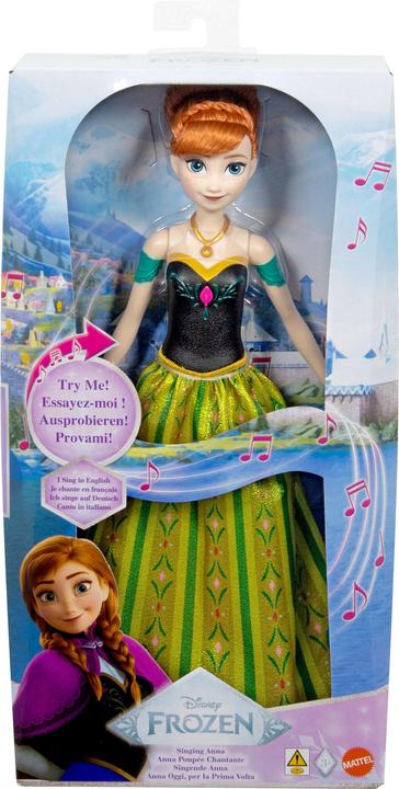 Actual product image Disney Interactive Studios The Ice Queen singing doll Anna (D, I, E, F)