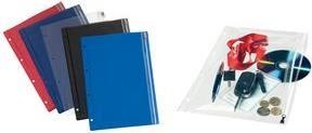 Actual product image Herlitz Zippered pocket, DIN A4, PVC, assorted colors Outside with sliding closure, plasticizer-free (A4, 1 x)