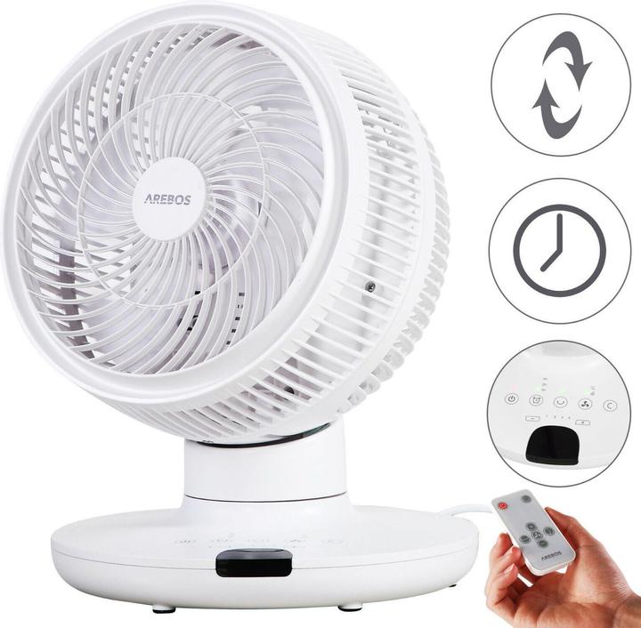 Produktbild Arebos 3D Tischventilator (55 dB)