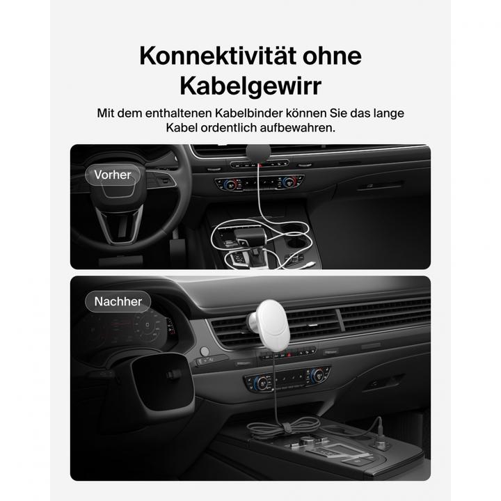 Immagine prodotto Belkin Qi2 15W Car Vent Mount No CLA