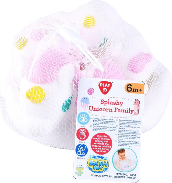 Actual product image Play Splendid Unicorn Family, 4 pieces.