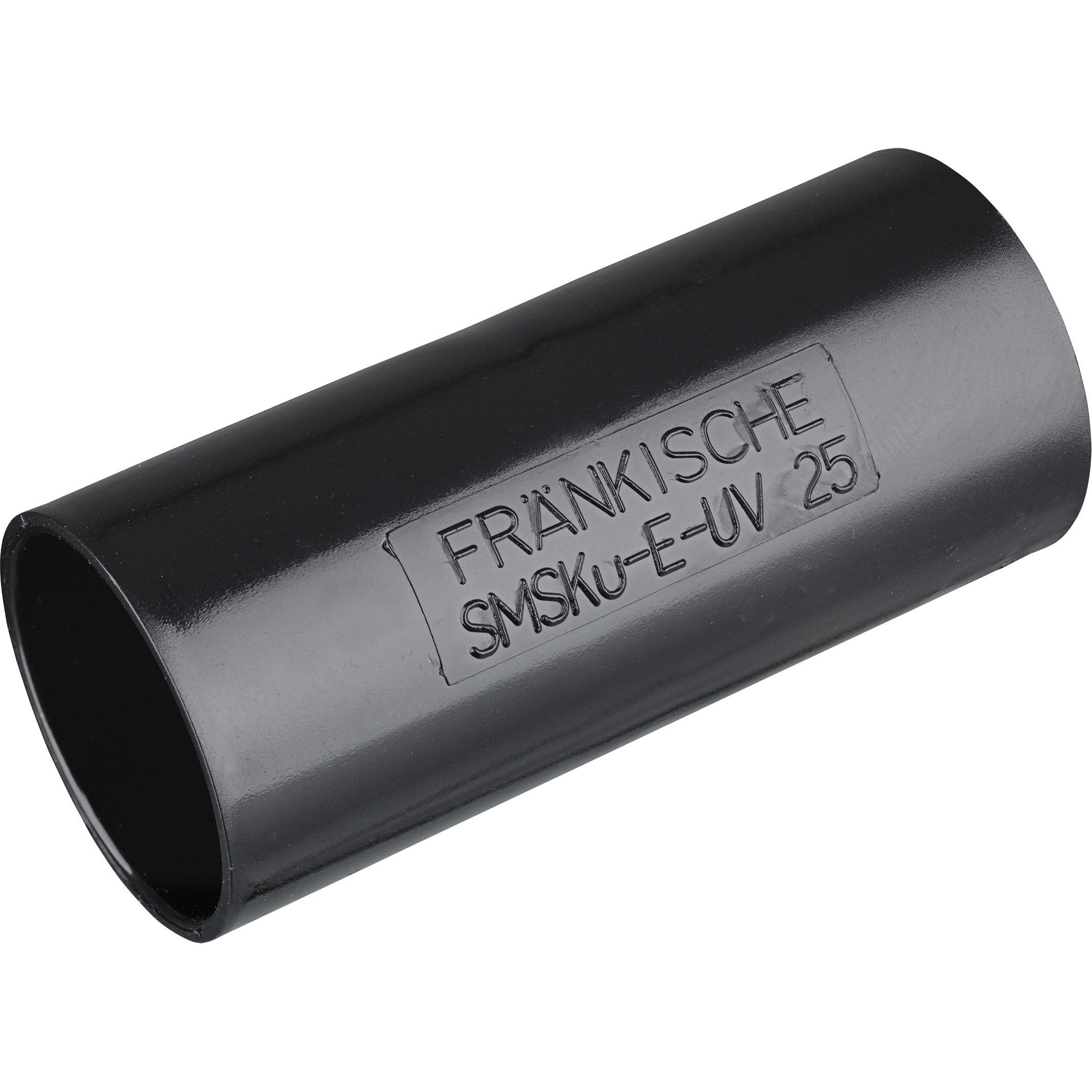 Fränkische Rohrwerke, Kabelverbindung, FRA SMSKu-E-UV 25 schwarz Kunststoff-Steckmuffe, schwarz, UV