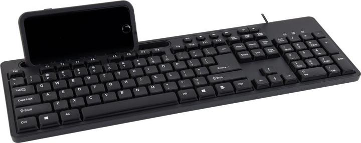 Produktbild Gembird KB-UM-108 Tastatur USB QWERTY US Englisch (US, Kabelgebunden)