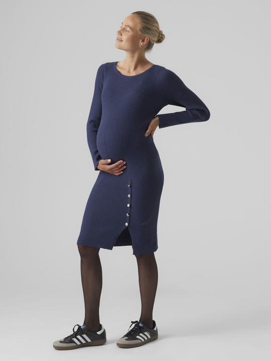 Produktbild Vero Moda Maternity Vmmaba Button Ls Boatneck Dress Ga Exc Kleid (XL)