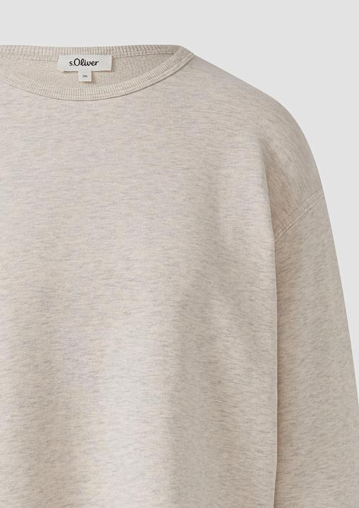Produktbild s.Oliver Sweatshirt Sweatshirt im Relaxed Fit mit Rollsaum (34)