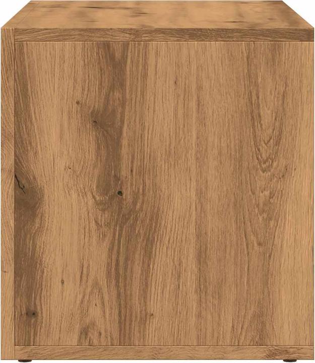 Actual product image vidaXL Aufbewahrungstruhe Artisan-Eiche 69,5x34x36 cm Holzwerkstoff (85.14 l)