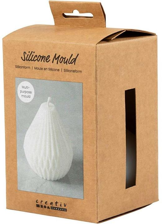 Actual product image Creativ Company Silicone Mould - Ribbed Teardrop Shape (371196)