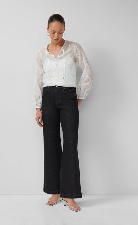 Immagine prodotto s.Oliver Bluse mit Raffungen und Bindeband (42)