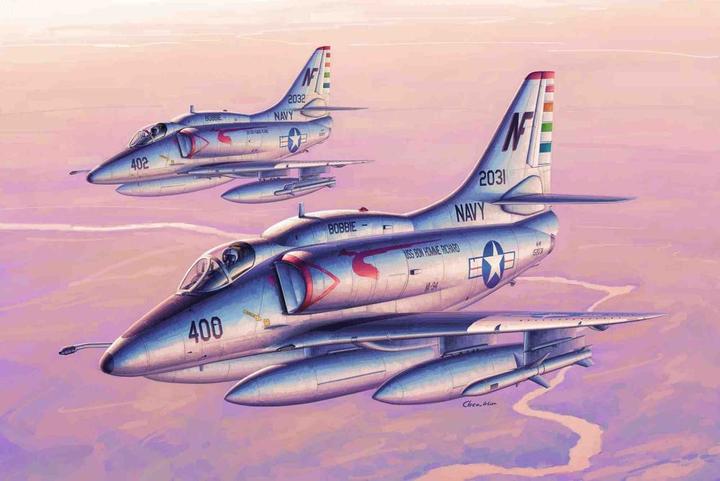 EA-3B Skywarrior Strategic Bomber Trumpeter 02871