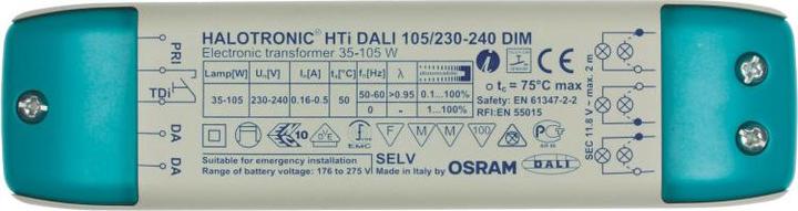Actual product image Osram Low voltage analog transformer