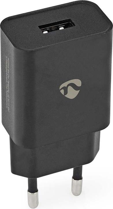 Produktbild Nedis Netzladegerät 12 W 1x 2.4 A A - Anzahl der Ausgänge: 1x USB-A, Kein Kabel im Lieferumfang enth (12 W, 1 Port)