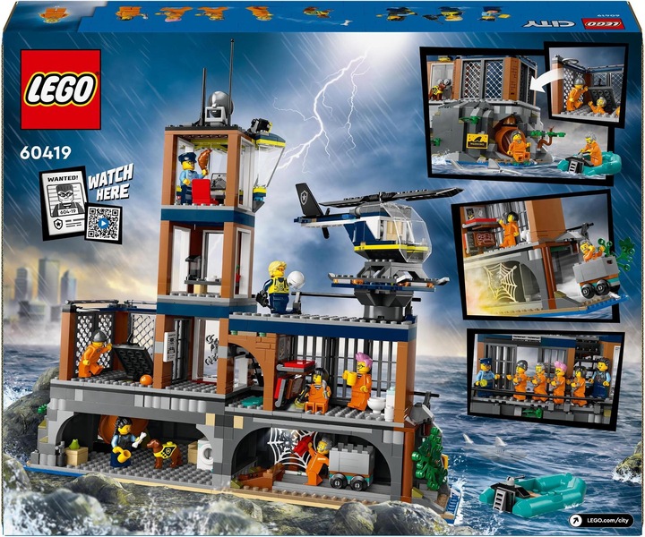 Produktbild LEGO Polizeistation auf der Gefängnisinsel (60419, LEGO City)