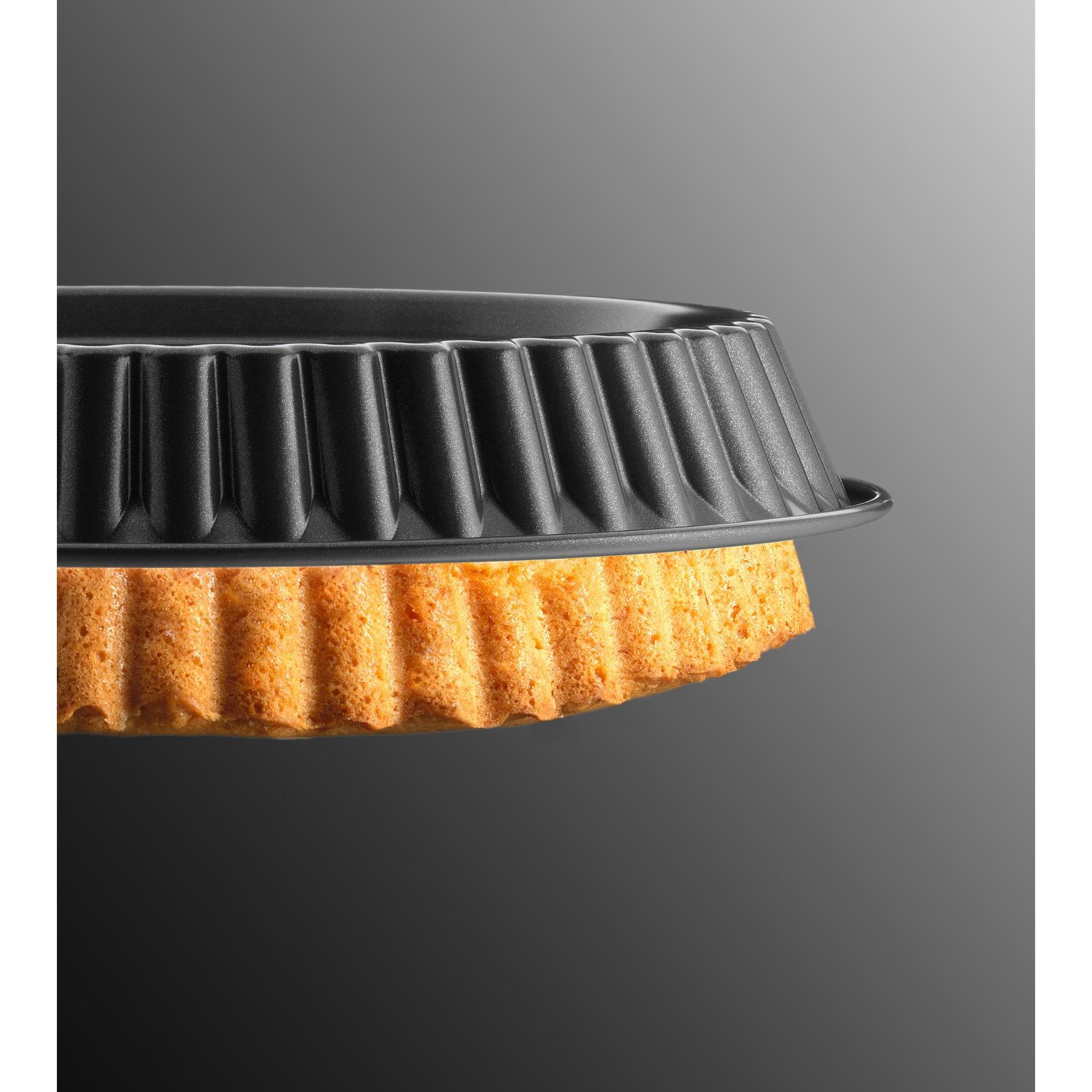 Thumbnail - Kaiser Obstbodenform Obstkuchenform Tortenbodenform 28cm LaFormePlus beschichtet, Backform, Schwarz