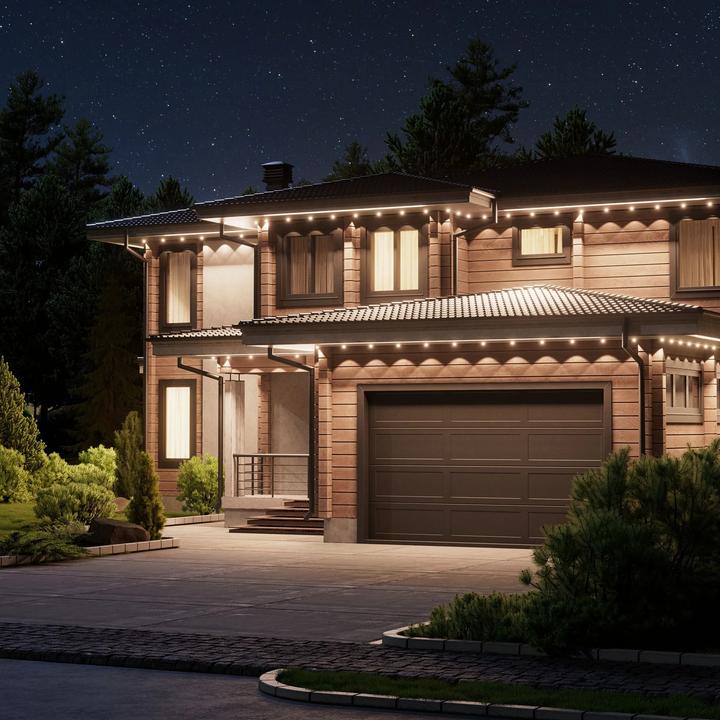 Image du produit Nanoleaf Permanent Outdoor Lights Smarter Kit 15 Meter (Blanc, Multicolore, RGB, 1500 cm, Extérieur, Intérieur)