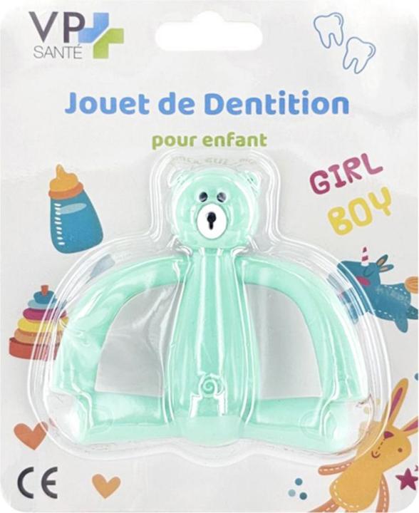 Produktbild VP Santé Bisphenolfreies Baby-Beissspielzeug Bär