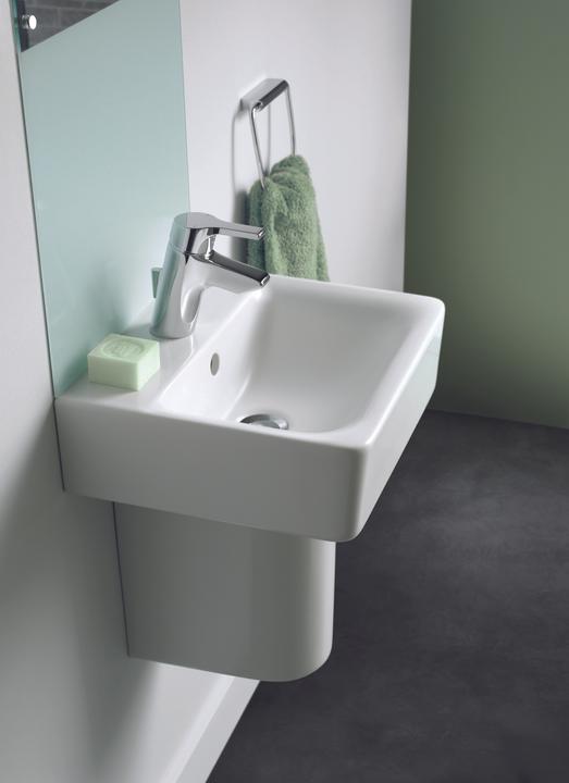Actual product image Ideal Standard Washbasin Connect Cube 60 cm white E714101 (460 mm, 600 mm)