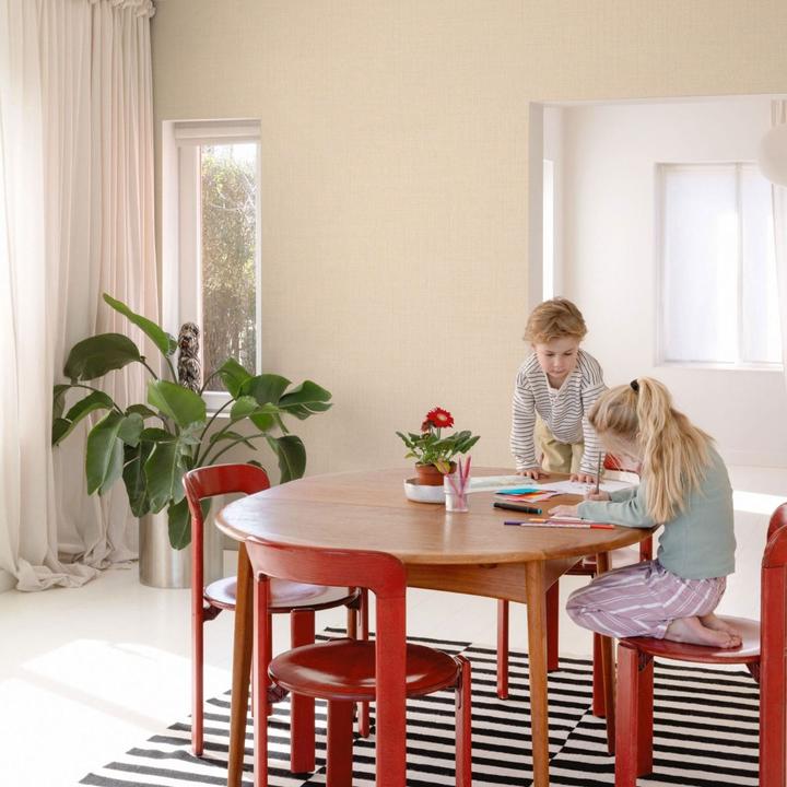 Grandeco - Papier peint texturé motif/style uni LITTLE DREAMERS (53 x 1000 cm)