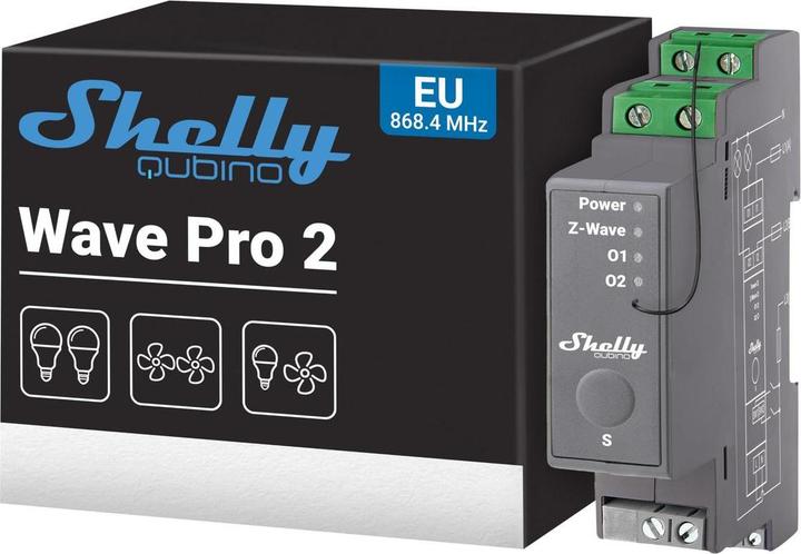 Actual product image Shelly Qubino Wave Pro 2