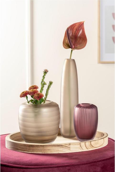 Actual product image Leonardo Bellagio Vase 16 cm, Berry (1 x, 16 x 10 cm, 0.80 l)