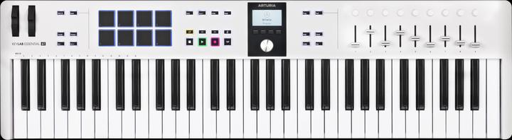 Productafbeelding Arturia KeyLab Essential 61 mk3 Wit (Toetsenbord)
