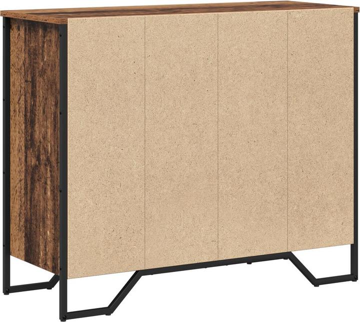 Produktbild VidaXL Kommode Altholz 91x35.5x74.5 cm Holzwerkstoff (91 x 35.5 x 74.5 cm)