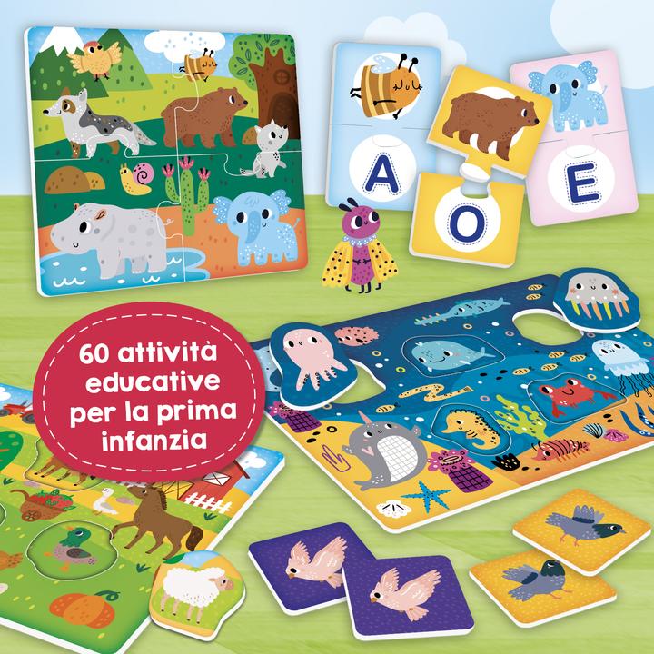 Actual product image Lisciani Carotina Baby 60 Educational Game