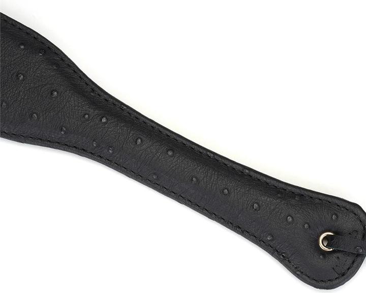 Actual product image Liebe Seele Demon's Kiss Leather Spanking Paddle