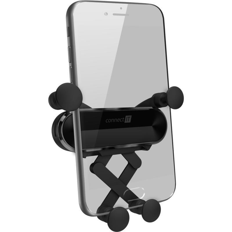 Connect IT CMC-2022-SL, Smartphone Halterung, Schwarz
