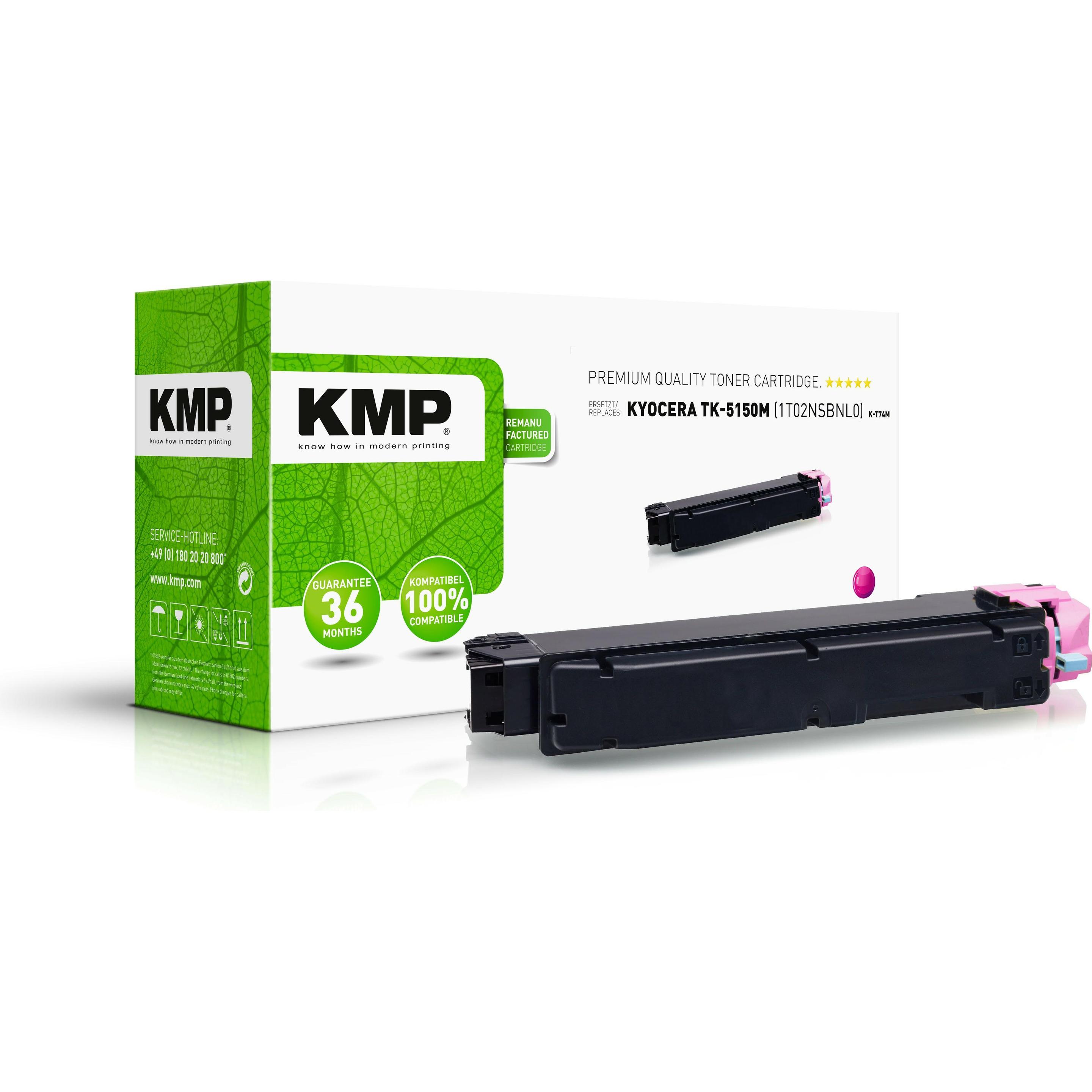 KMP, Toner, Toner ersetzt TK5150M (1T02NSBNL0) (M)