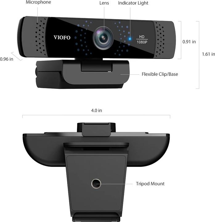 Immagine prodotto Viofo Full HD 1080P Webcam (2 Mpx)