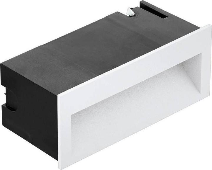 Produktbild EGLO 65098 ZIMBA PRO LED Aussen-Einbauleuchte 3,5W 160x65mm Weiss Warmweiss IP65 (IP65)