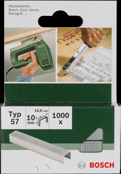 Image du produit Bosch Zubehör Agrafe type 57 1000 pcs. Access