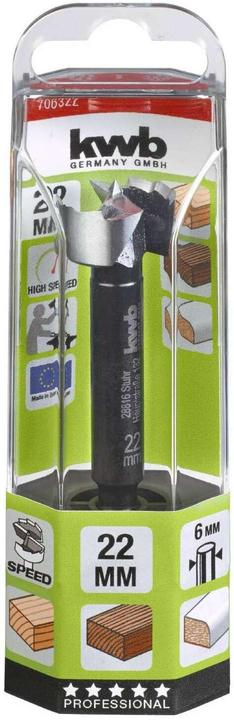 Actual product image kwb Speed Forstner bit 22 mm (2.2 centimetres)