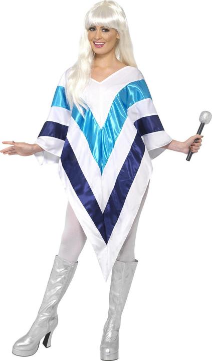 Produktbild Smiffys Super Trooper Abba Poncho Grösse (One Size)