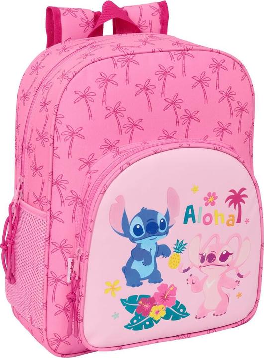 Lilo & Stitch Schulrucksack Chill Rosa 32 X 38 X 12 Cm