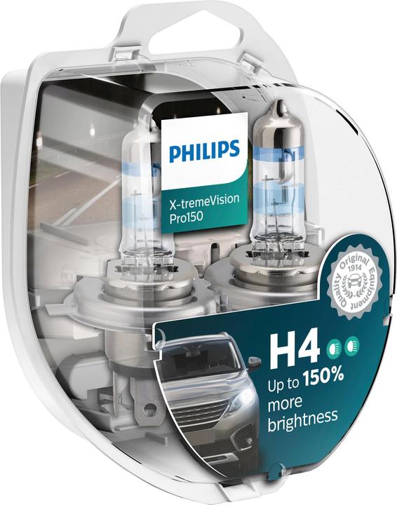 Immagine prodotto Philips Lampada alogena per fari H4 X treme Pro150 (H4)