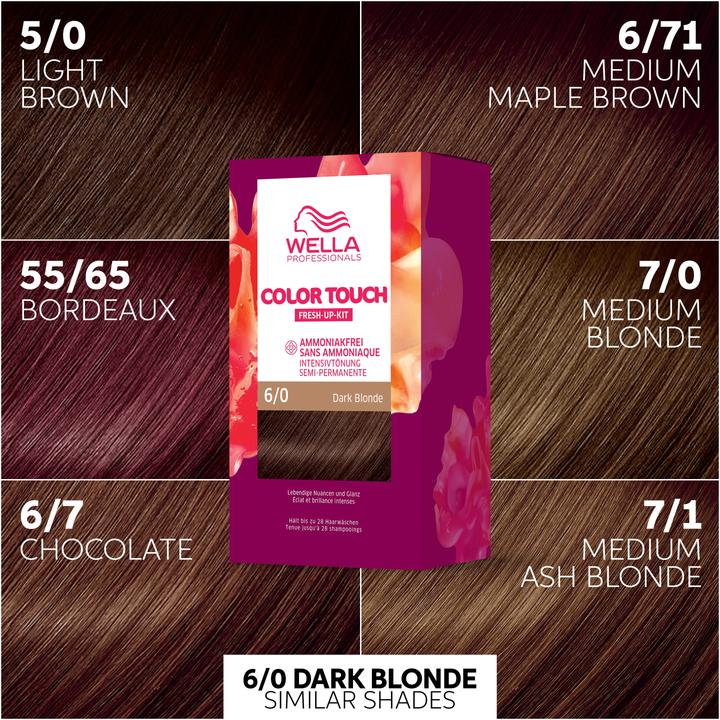 Produktbild Wella Fresh-Up-Kit (6/0 dunkelblond)