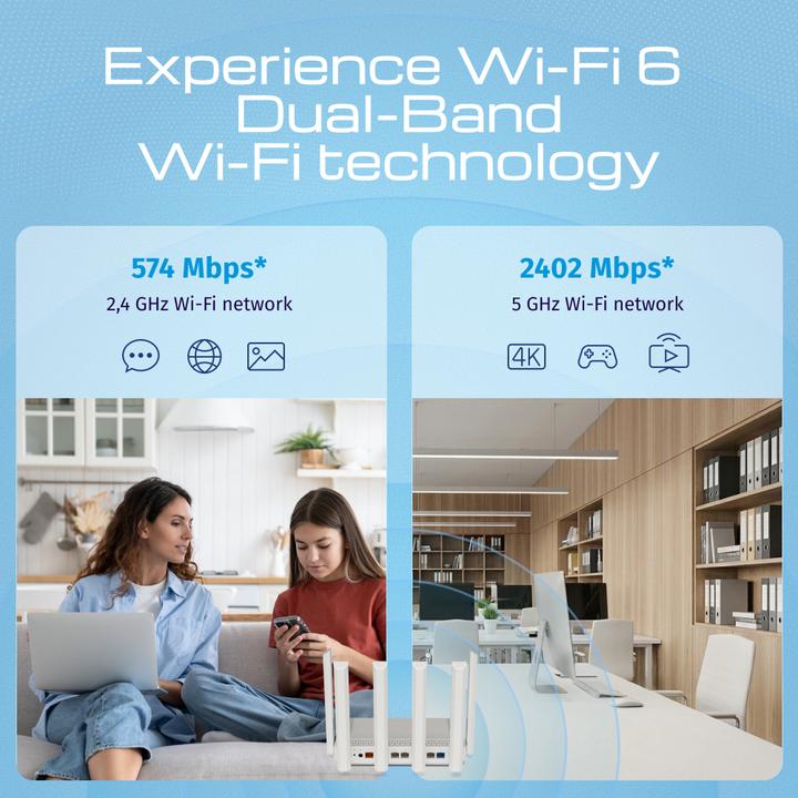 Actual product image Keenetic Hero 5G Modem and WiFi 6 Router