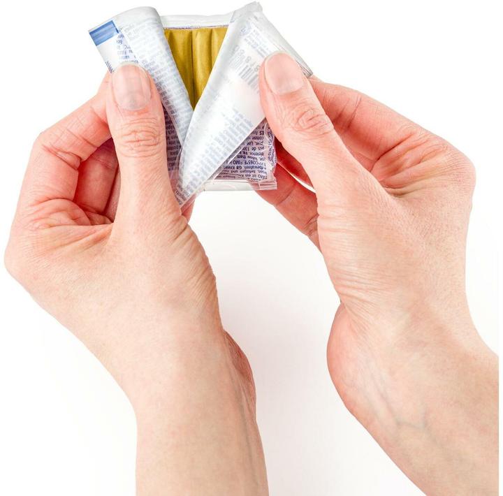 Actual product image Fimo Mod.masse effect blue metallic