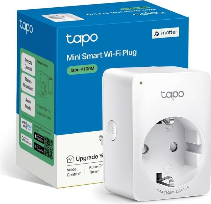 Actual product image TP-Link Mini Smart Wi-Fi Socket Matter
