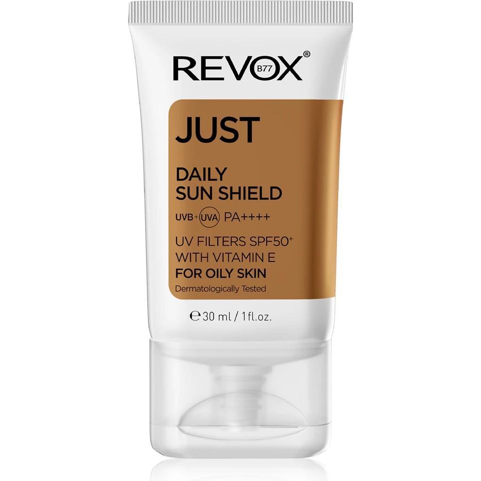 Just, Crème solaire, Protection solaire quotidienne pour les peaux grasses 30 ml (Crème solaire, SPF 50, 30 ml)