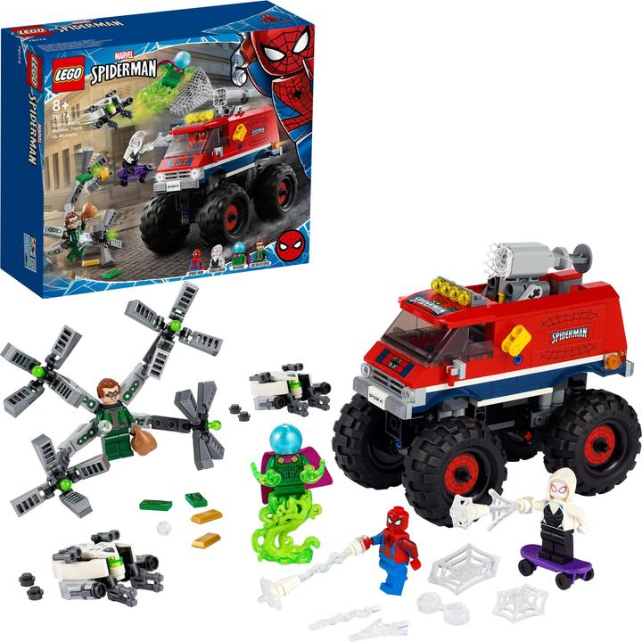 Produktbild LEGO Spider-Mans Monstertruck gegen Mysterio (76174, LEGO Marvel)