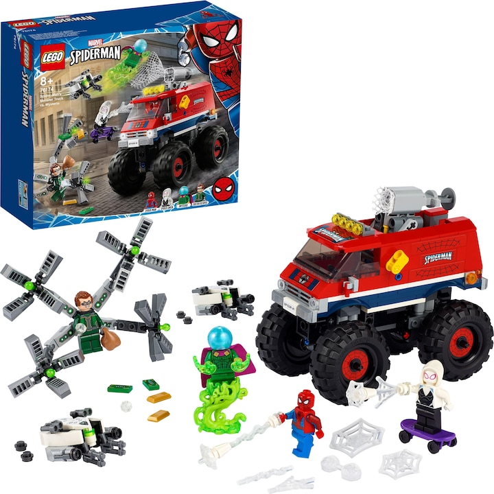 Image du produit LEGO Le camion monstrueux de Spider-Man contre Mysterio (76174, LEGO Marvel)