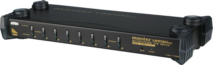 Produktbild Aten CS1758, 8-Port KVM Switch, USB, PS/2, VGA, Audio